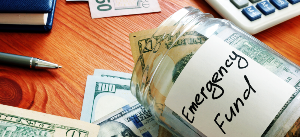 money in jar
