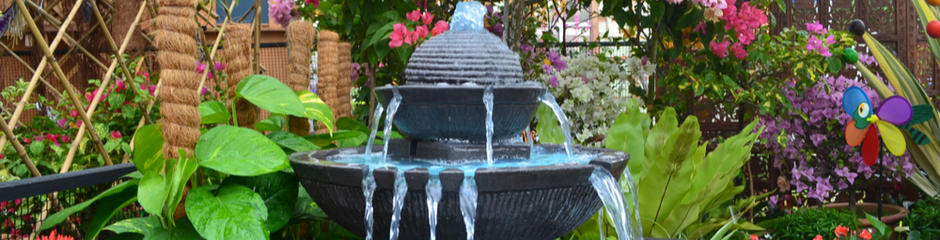 outdoor fountain maintenance