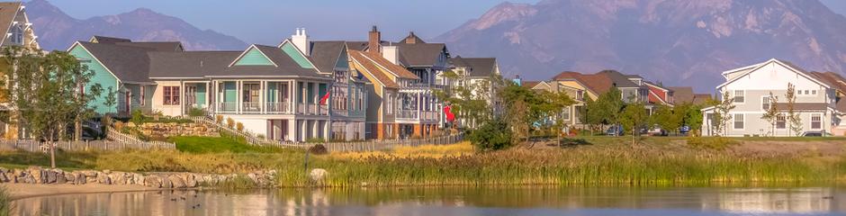 House on Utah lake