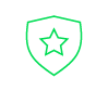 Star inside a shield icon