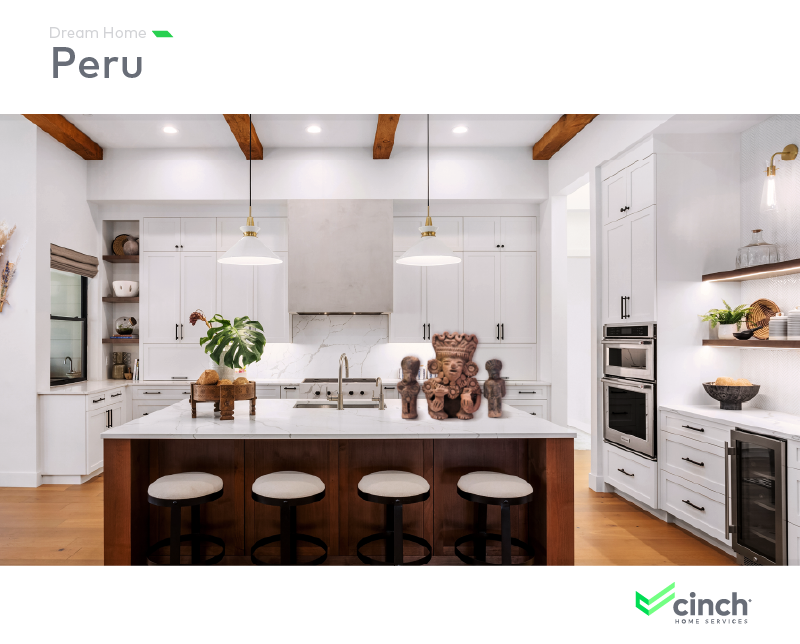 Kitchen in a home in Peru