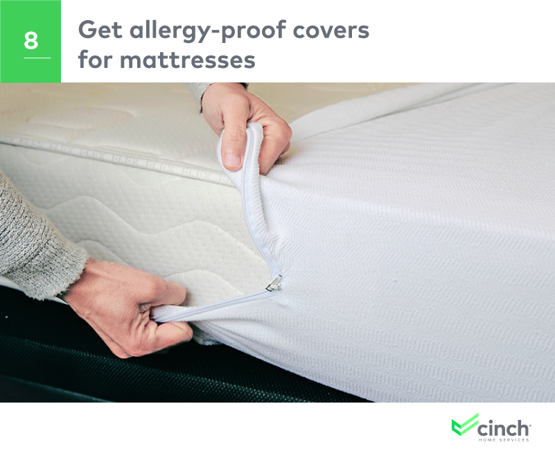 Reduce allergens in your home: Get allergy-proof covers for mattresses