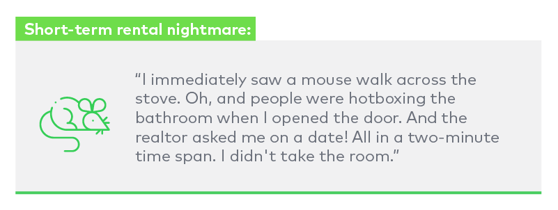 Short-term rental nightmare #3