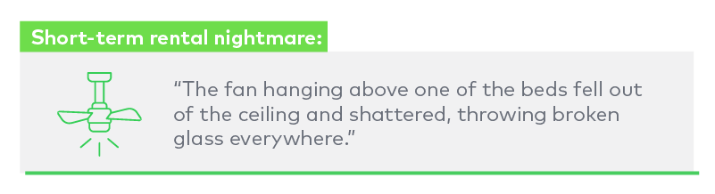 Short-term rental nightmare #1