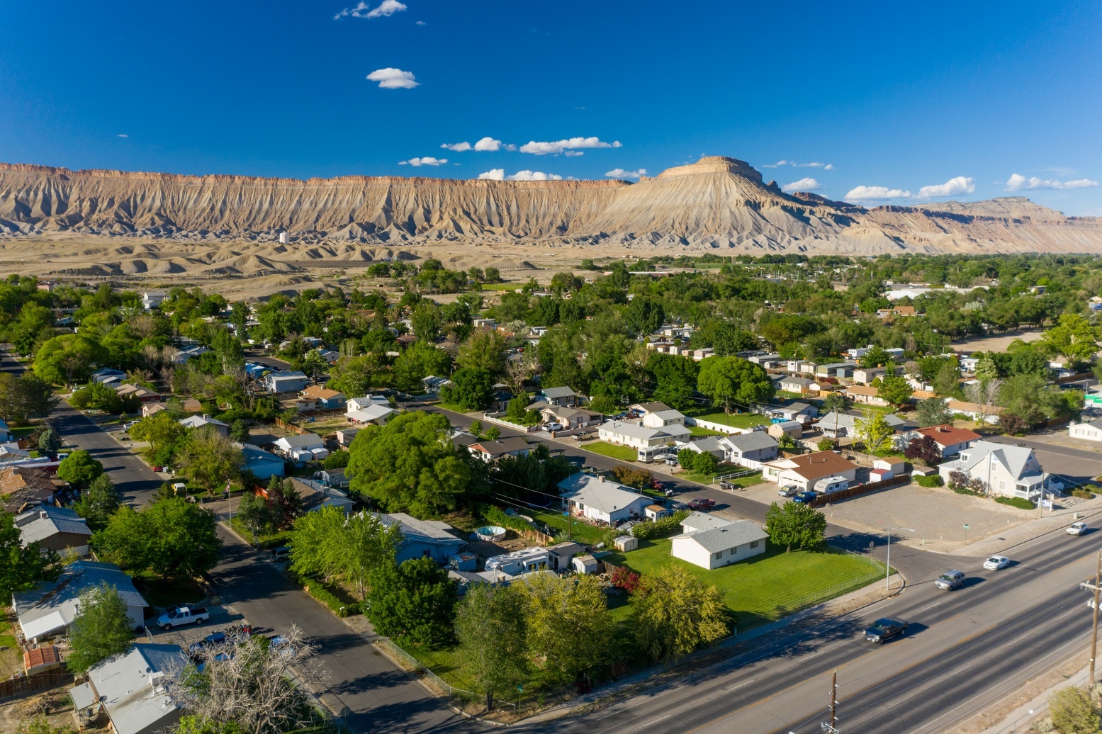 View of the Rocky Mountains