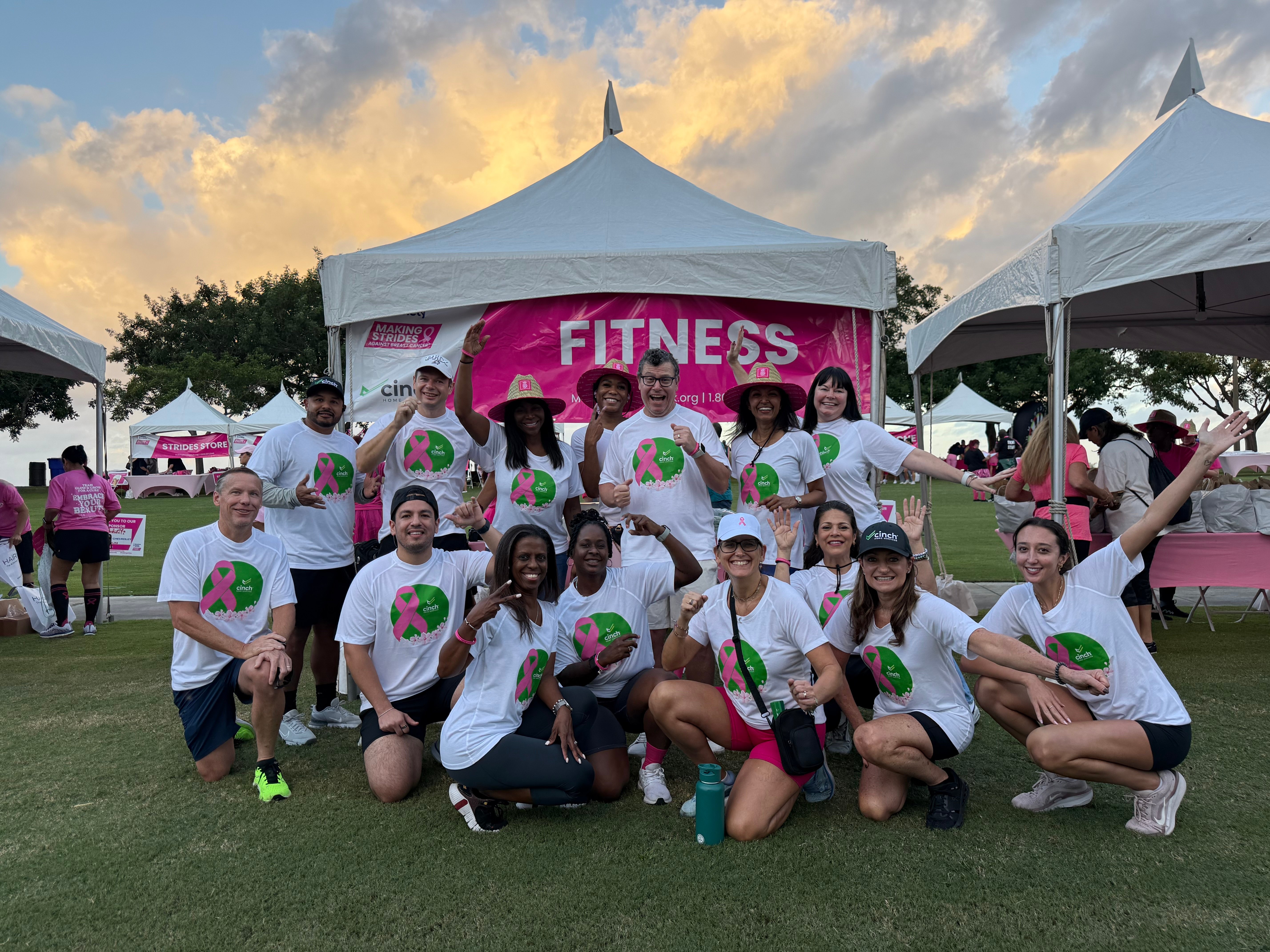 Cinch home services breast cancer awareness 2025
