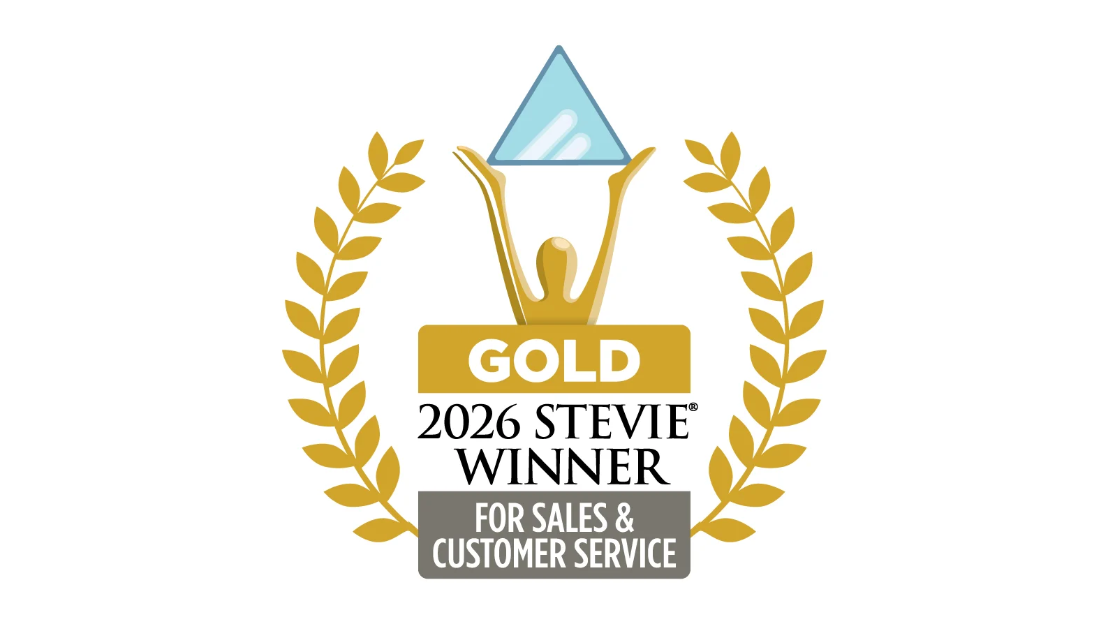 Gold Stevie Logo