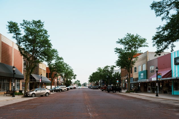 Small city in Nebraska with homes covered by a home warranty