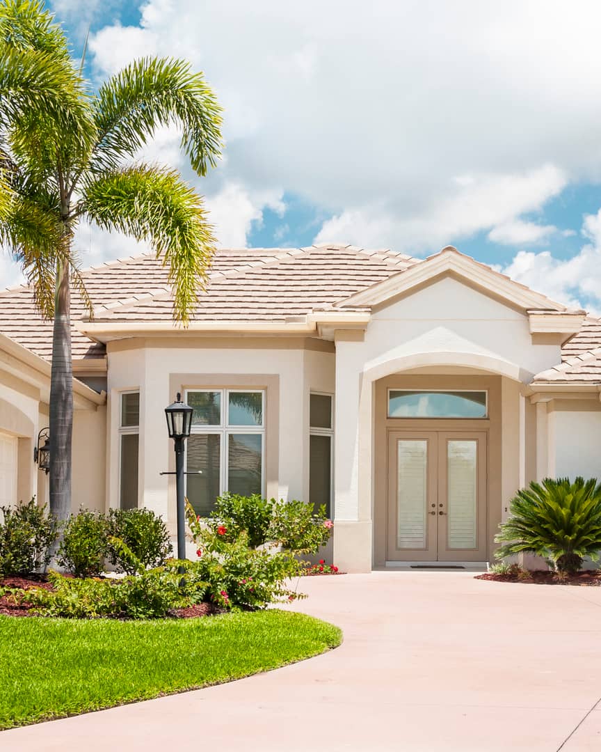 Home warranty in Florida - Beautiful house