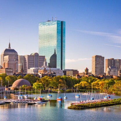 Home warranty in Massachusetts - Skyline view