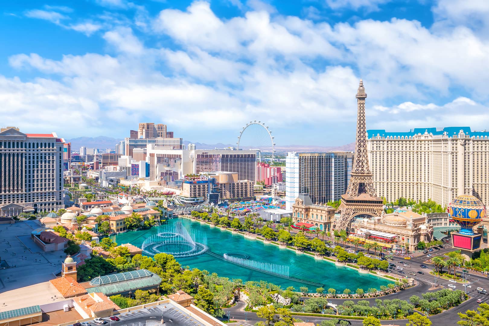 Home warranty in Nevada - Las Vegas Strip skyline