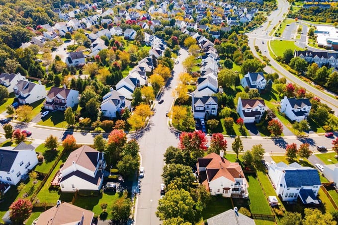 Home warranty in Texas - Beautiful neighborhood