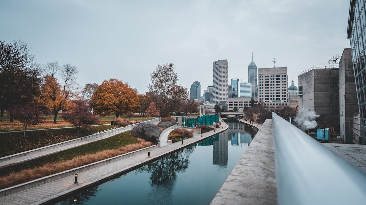 skyline of Indianapolis, Indiana